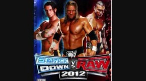 Smackdown Vs Raw 2012 Video Game Case
