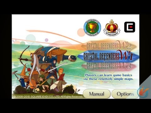 CRYSTAL DEFENDERS – iPhone Gameplay Preview