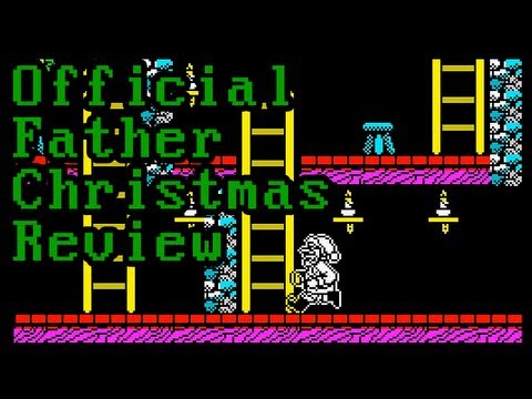 The Official Father Christmas – Spectrum, CPC, C64 Game Review – LGR