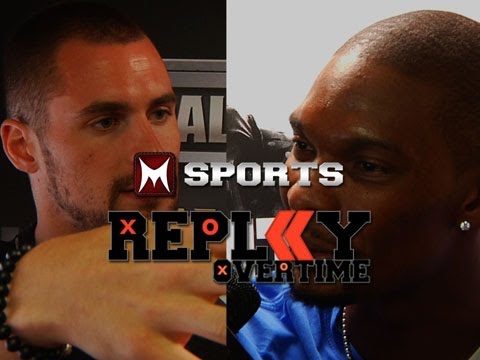Machinima Replay – Overtime- Interviews with Chris Bosh & Kevin Love (COD XP Pro vs. GI Joe) Sports