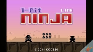1 bit Ninja Lite – iPhone Gameplay Preview