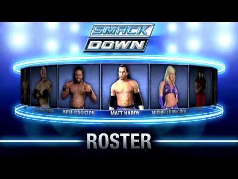 Smackdown Vs Raw 2011 roster trailer