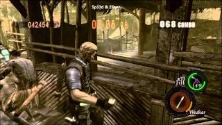 906K 133Combo Village [Wesker/Jill] [Resident Evil 5 Mercenaries Duo]