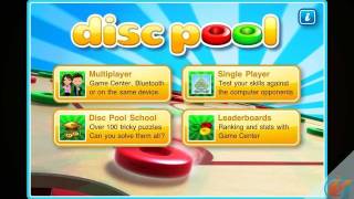 Disc Pool – iPhone Gameplay Video