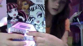 Monster high custom review AND GHOUL SPIRIT WII GAME BOX REVIEW