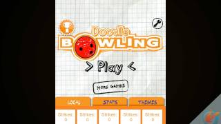 Doodle Bowling – iPhone Gameplay Video