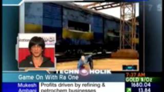 Sony PlayStations Ra.One – The Game on ET Now Technoholik 16 Oct 2011