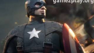 Captain America Super Soldier Official E3 video game trailer – PS3 X360 Wii DS