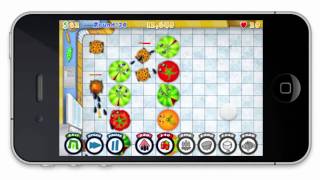 Diet Defense – iPhone Gameplay Preview HD