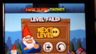 Paper Glider vs Gnomes – Paper Glider iPhone Game Review