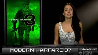 Modern Warfare 3 Hoax & a Sexy Wii Game? – IGN Daily Fix, 2.25.11