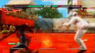 Tekken 6 Xbox LIVE Tournament: Semi-Finals: LordDarkDan (Jin) vs. Bison 316 (Feng)