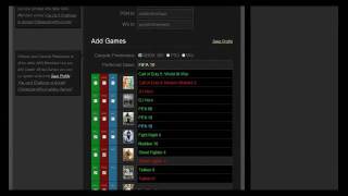 Edit Your Gaming Profile