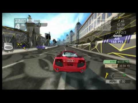 NEW NEED FOR SPEED NITRO 2009 GAME PLAY VIDEO