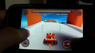 Jet Car Stunts : iPhone gameplay