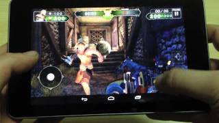 Nexus 7 True Gaming with REAL Tegra 3 games