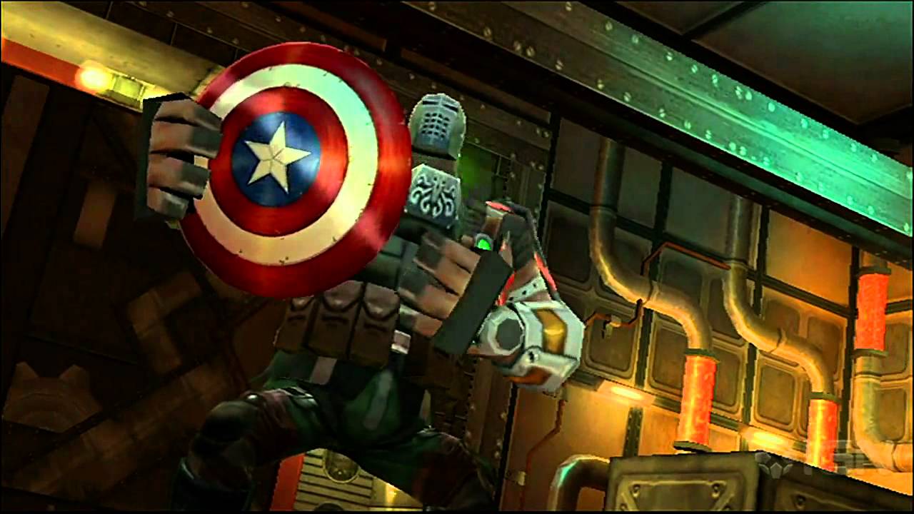 Captain America: Super Soldier Wii – Shield Gameplay