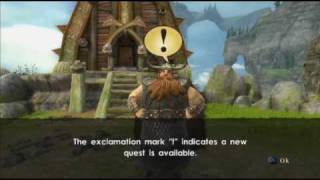 How To Train Your Dragon (PS3) Preview – walking around
