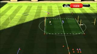 Tricking the Big defender in FIFA 13 Skill game dribbling with Zeefuik