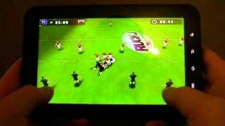 Rugby Nations 09 Android Game Review on Galaxy Tab
