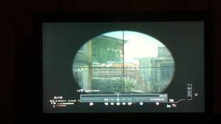 mw3 blank scope over the map.