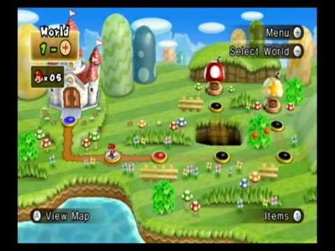 New Super Mario Brothers Wii Gameplay Preview