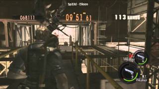 PS3:978K Missile Area (Eileen as Wesker) [Resident Evil 5 Mercenaries Duo]