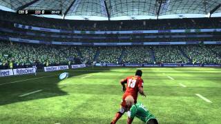 Jonah Lomu Rugby Challenge HD video game play trailer – PC PS3 X360