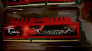 G.Skill Ripjaws X DDR3 2x2GB 1600MHz Unboxing