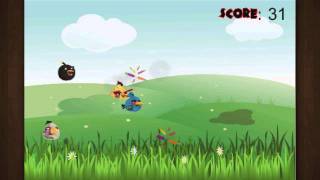 Angry Zombie Birds – iPhone Gameplay Preview