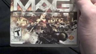 MAG: PS3 Game Review and Unboxing