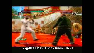 Tekken 6 Xbox LIVE Tournament: GRAND FINALS: qpJUJU MASTERqp vs. Bison 316