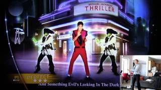Michael Jackson Experience Review – Nintendo Wii – Dancing game footage of me playing
