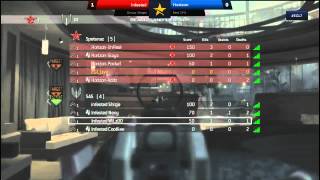 EGL7 : Call of Duty MW3 (PS3) : Infested vs Horizon – Map 2