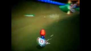 WTF Green Shell Hit(Mario Kart Wii) [2012]