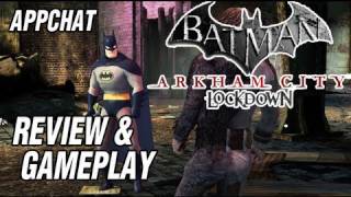 AppChat – Batman Arkham City Lockdown iPhone Review Gameplay