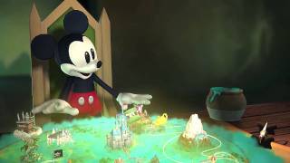 Disney Epic Mickey – Wii – Opening Cinematic CGI Movie official video game preview trailer HD