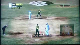 Cricket Ashes 2009 ps3 gameplay India vs Pakistan ODI