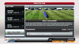 FIFA 13 Skill Challenge – Lob Pass Tutorial