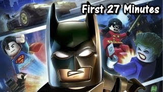Wii – LEGO Batman 2 DC Super Heroes – First 27 Minutes