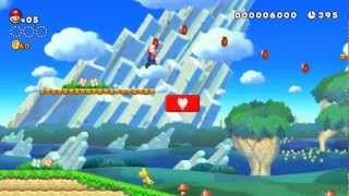 New Super Mario Bros. – Wii U – E3 2012 official video game debut preview trailer HD