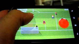 Striker soccer for Android gameplay