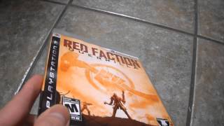 Contest Winner Red Faction Guerrilla Sony Playstation 3 PS3 THQ PSN volition inc blu-ray