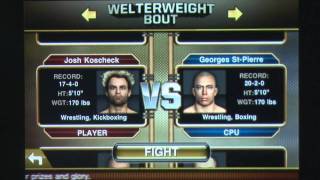 UFC® Undisputed™ 2010 iPhone Gameplay Review – AppSpy.com