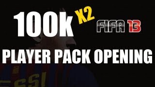 FIFA 13 UT | 100k X2 Jumbo Pack Opening!!