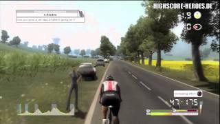 Tour de France 2011 PS3: Small Mountain Gameplay (720p HD)
