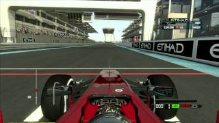 Codemasters F1 2012, Young Driver Test Day 2 on the Xbox360 version, by Inside Sim Racing
